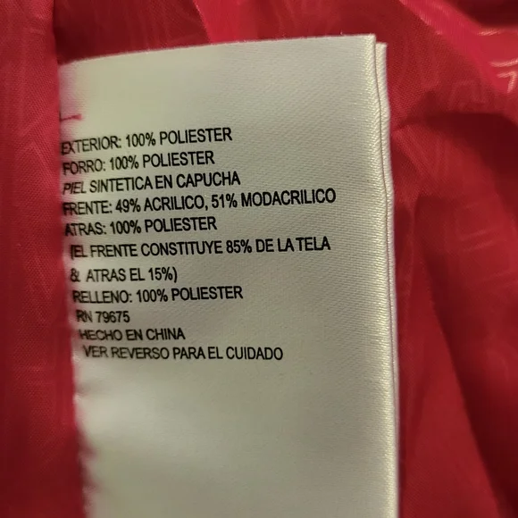 Women's Petite black puffer trench jacket - Picture 7 of 7